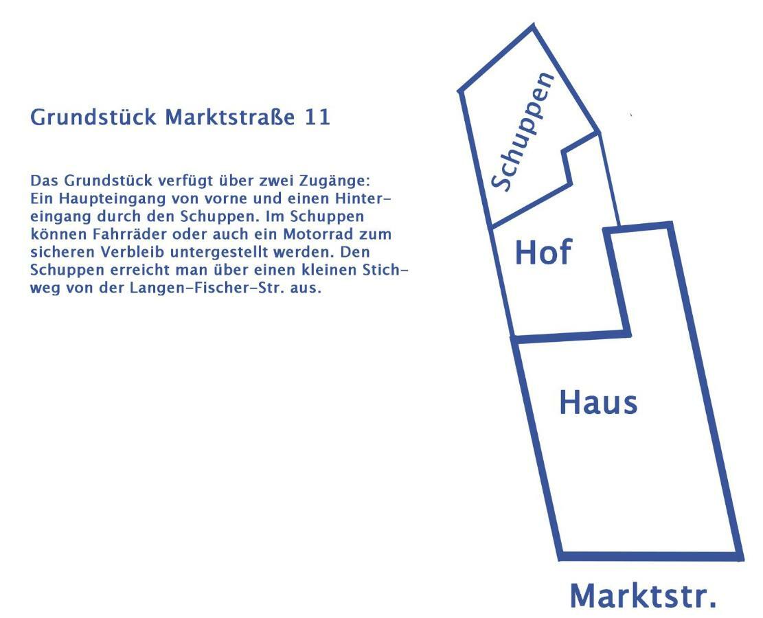 Ferienhaus Marktstrasse Tangermünde Zewnętrze zdjęcie